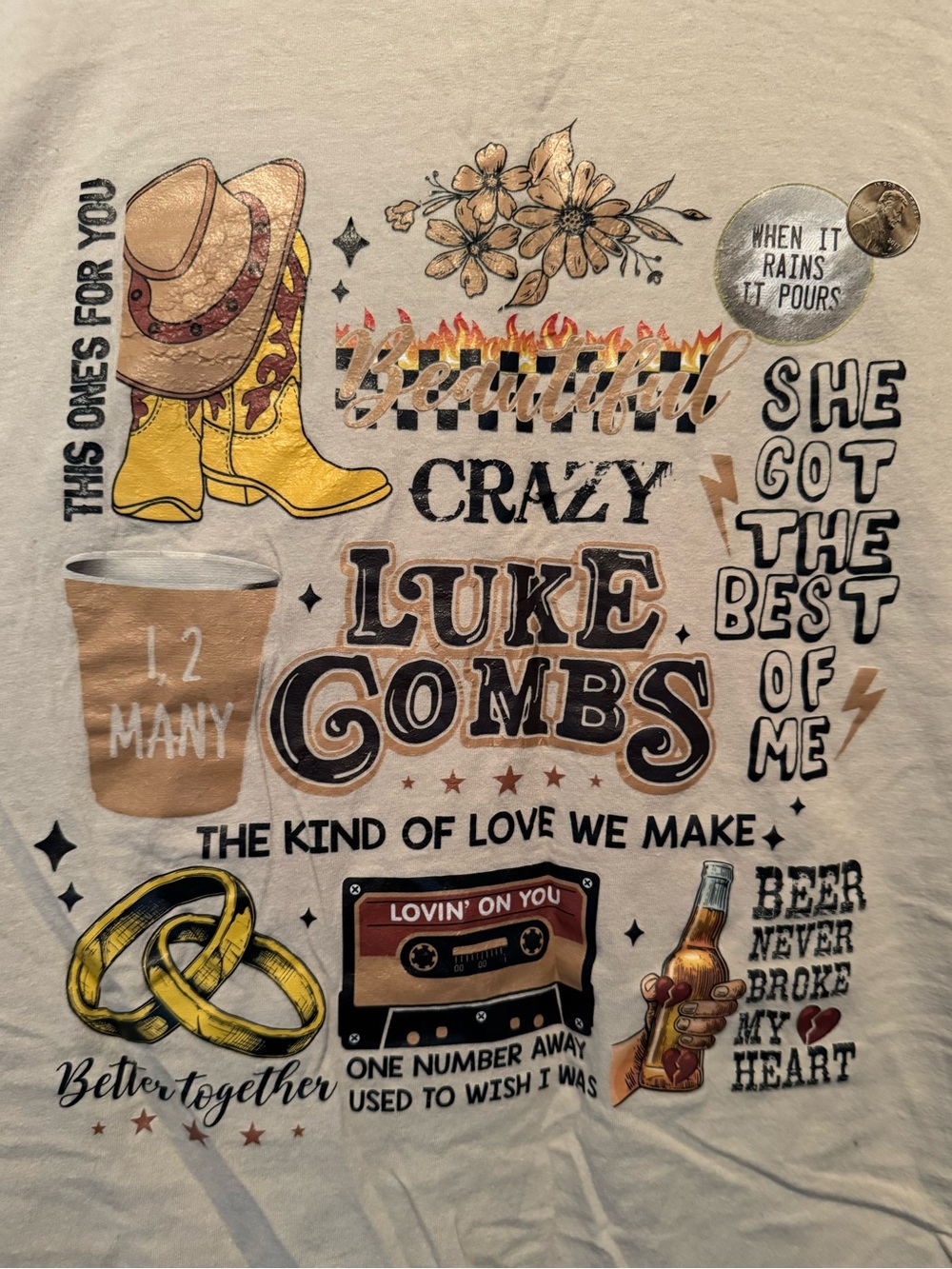 Luke Combs Tee - Picture 6 of 6